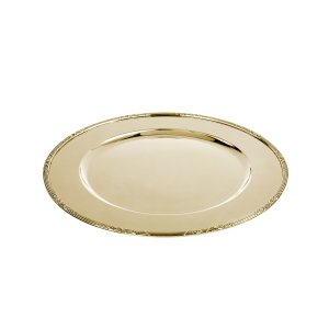 Art Deco Gold Plated Placemat