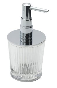 Crystal Chrome Bathroom Accessories Set