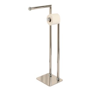 Free Standing Towel Bar and Toilet Paper Holder – Chrome