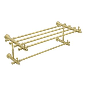 Towel Rack and Towel Bar (Gold)