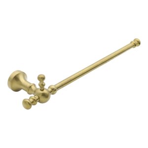 Classic Gold Wall-Mounted Paper Towel Bar