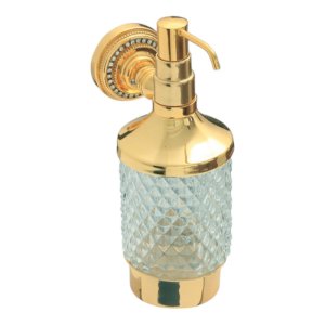 Wall-Mounted Gold Liquid Soap Dispenser