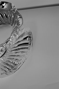 Handmade Brass Sugar Bowl with Decorative Tray