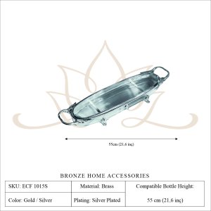 Handmade Brass Handled Serving Dish