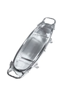 Handmade Brass Handled Serving Dish