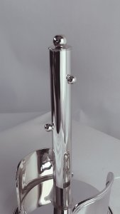 Handmade Brass Paper Towel Holder