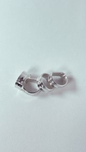 Handmade Brass Napkin Ring Set