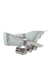 Handmade Brass Napkin Ring Set