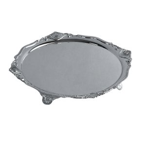 Handmade Brass Footed Cake Stand Tray