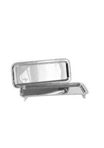 Handmade Brass Rectangular Serving Tray