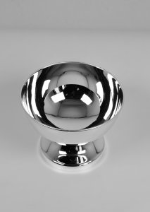 Handmade Brass Dessert Bowl with Pedestal Base