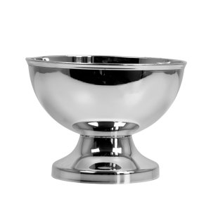 Handmade Brass Dessert Bowl with Pedestal Base