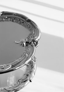 Handmade Brass Three Tier Serving Stand