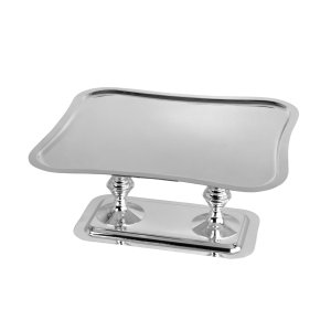 Handmade Brass Elevated Serving Tray Stand
