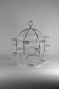 Handmade Brass Macaron Display Stand