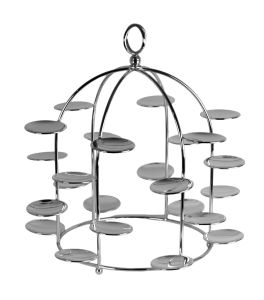 Handmade Brass Macaron Display Stand
