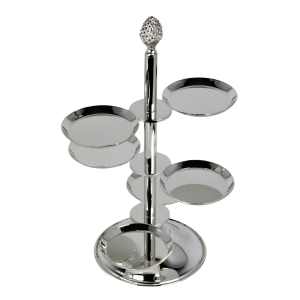 Handmade Brass Macaron Stand with Multi Tier Plates