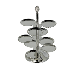 Handmade Brass Multi Tier Macaron Stand
