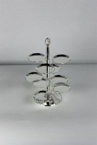 Handmade Brass Multi Tier Macaron Stand