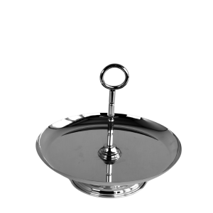 Handmade Brass Single Tier Cake Stand