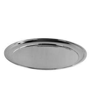 Handmade Brass Oval Serving Tray