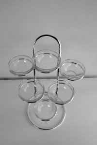 Handmade Brass Snack Bowl Stand / Jam Holder