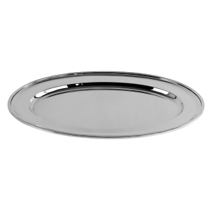 Handmade Brass Large Oval Serving Tray